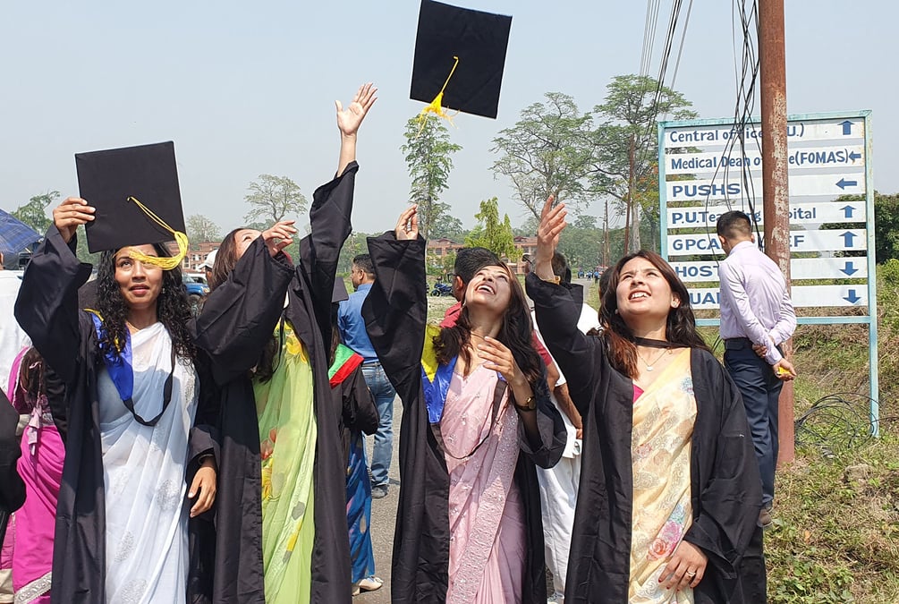 पूर्वाञ्चल विश्वविद्यालयको बाह्रौं दीक्षान्त समारोह सम्पन्न, सात हजारभन्दा बढी विद्यार्थी दीक्षित