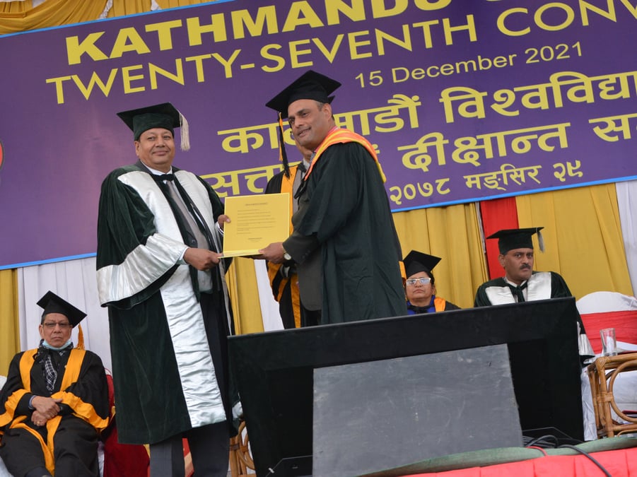 केयूको २७ औँ दीक्षान्त समारोहमा एक हजार ४४९ विद्यार्थी दीक्षित