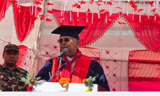 कर्णाली स्वास्थ्य विज्ञान प्रतिष्ठानको पहिलो दीक्षान्त समारोह सम्पन्न
