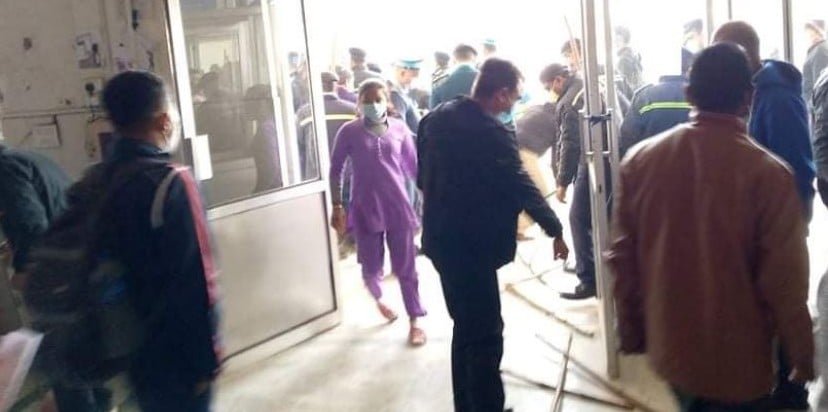 नोबेल मेडिकल कलेज तनावग्रस्त