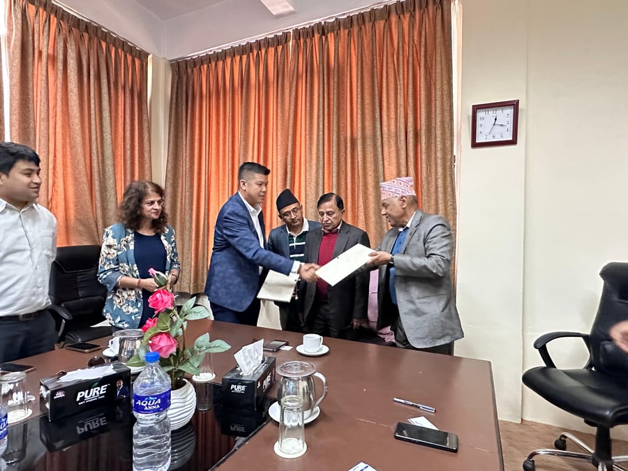 यूजीसी र आईएसएनविच शैक्षिक उद्यमशीलता र नवप्रवर्तन गर्ने उद्देश्यकासाथ सम्झौता